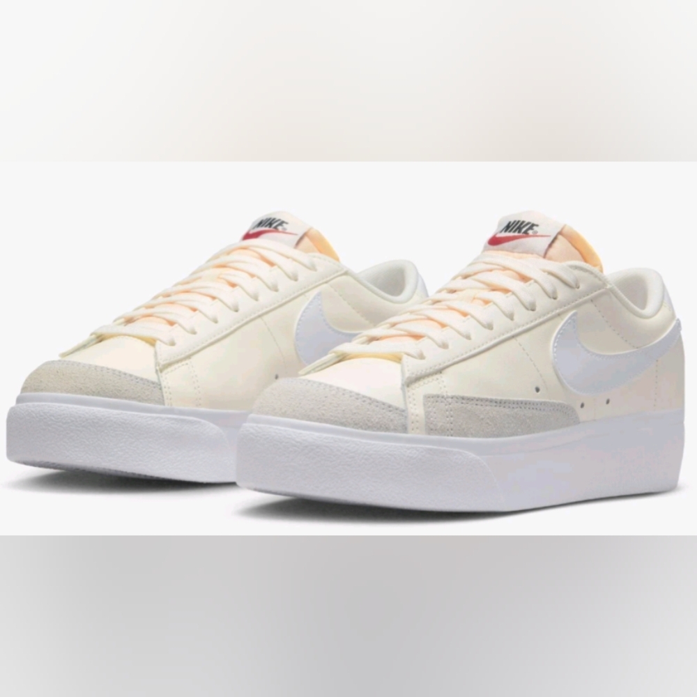 Nike Women's Blazer Low Platform Sneakers ‘Sail’ Size 7 NWT MSRP $120 - Picture 2 of 13